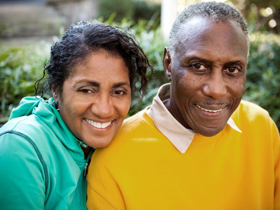 black-elderly-couple