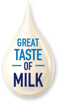 Great taste of milk