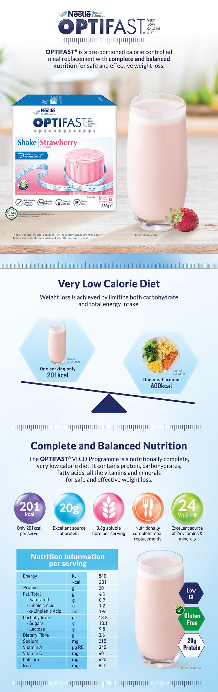 OPTIFAST 800Shake  Nestlé Health Science