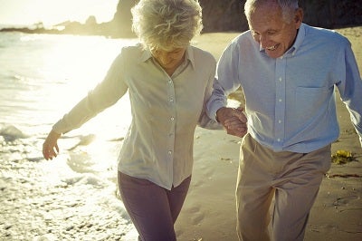 couple at the beach