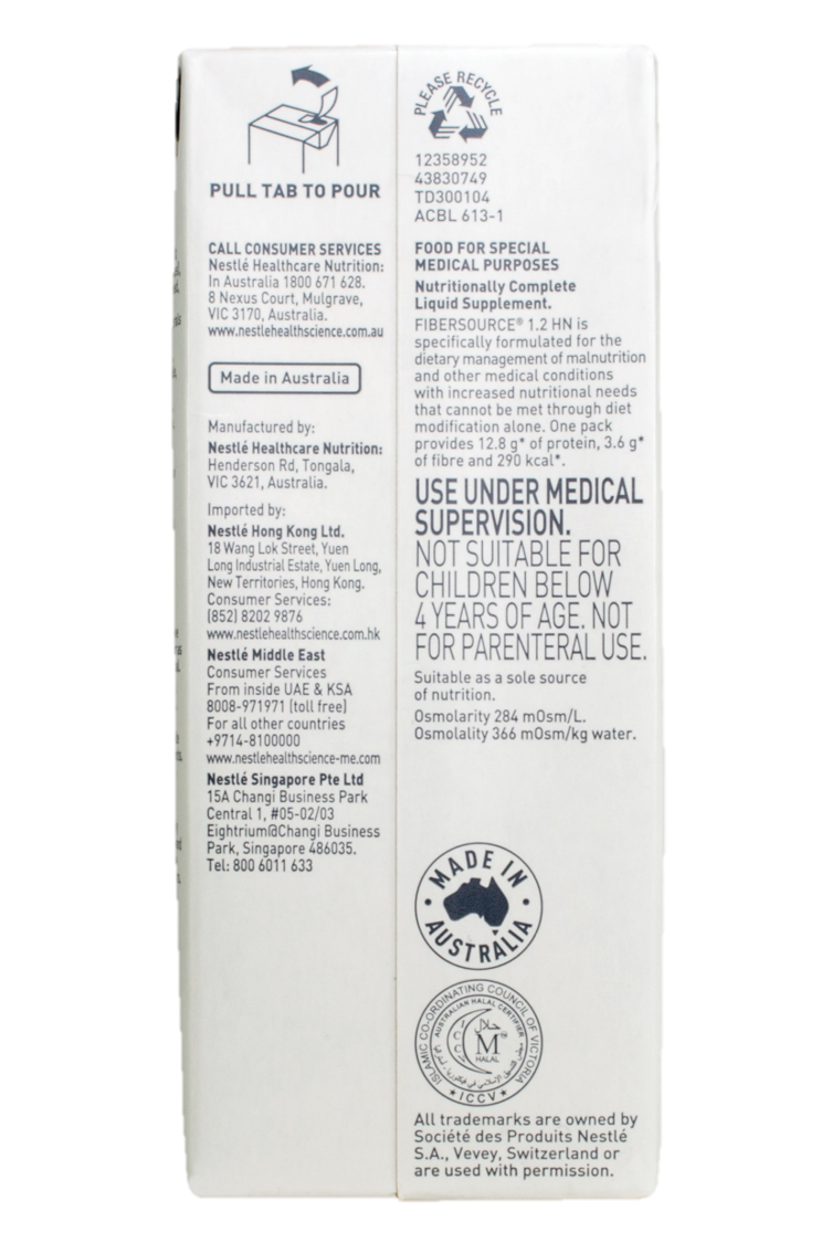 Fibersource™ 1.2HN Nestlé Health Science